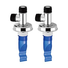 小麥購物 洗衣機地漏蓋 Y394 103g 2個, 銀色