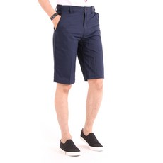 男性專用隱藏式鬆緊帶涼感無褶彈性五分短褲 YBL31