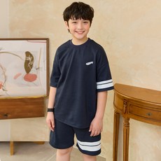 Uravi 兒童雙線夏季運動服套裝