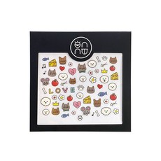 onnu Onyou Nail Petz美甲貼紙, 混色, 1組