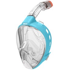 스네프 스마트 스노클링 마스크 SMC-3001, 블루, 1개