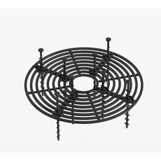 心動市集 花盆土壤防灑蓋 圓形 3入, 02 黑色