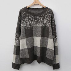 눈내리는 저녁 임산부 니트 상의