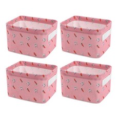 Market Pio居家布質收納籃, 1型, 4個