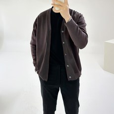 Ador Classic Galleb 男款貝殼鈕扣長袖基本款針織開襟衫