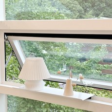 ARTEX 新款鐵製多用途窗框層架 40cm, 白色, 1個