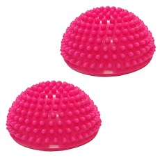 Naya Style居家運動瑜珈榴蓮按摩球 YGYP-49-6, 粉色的, 2個