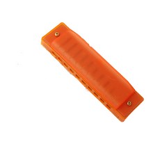 兩種顏色口琴 04, 透明橙色, 單品