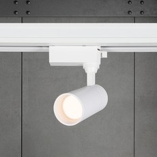 WONHA DS 無頻閃 卡內斯 COB 軌道燈 LED 10W 白色 燈泡色, 3000K, 1個
