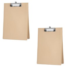 세우세 세우는 클립보드 실속형 세로형 A4, 2개, 베이지