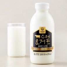 강훈목장 수제요거트 플레인, 500ml, 1개입, 1개
