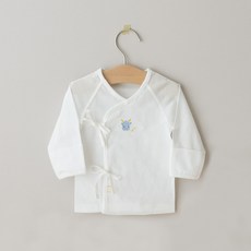 BABY&I 夏季刺繡新生兒蝴蝶衣