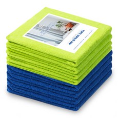 쓱싹 사각테리 파워매직크리너 딥블루 4p + 라임 4p 세트 40 x 60 cm, 1세트