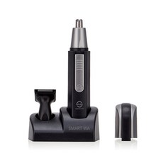 SMARTWA 鼻毛去除器+彈出式修剪器二合一套組, PQR-5000NT, 混合顏色