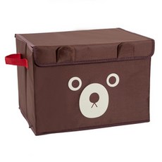 JOYnJOY 車用文字收納折疊盒, 02 棕色, 1個
