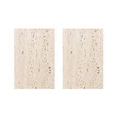 DAEHAN 大理石材質霧面裝飾托盤 COS-34M 2入, 米色