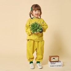 chocomong 兒童鮮豔刺繡上下裝套組