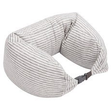 旅行用機內用棉質頸枕, 灰色