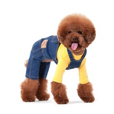 Sniff Puppy Original 牛仔背帶褲, 混色