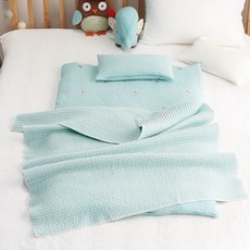 에코데코 코코 강아지자수 낮잠패드, 민트