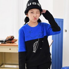 jackid 女童Eve刷毛大學T