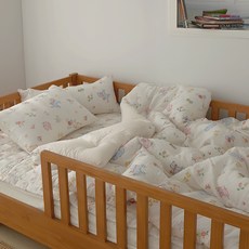 에이트룸 유아용 보들보들 모달 밀크 차렵이불, 벌쓰데이