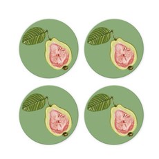 水果珪藻土杯墊 B08 4入, 23型