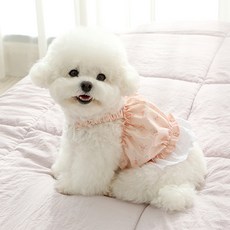 ITS DOG 狗狗芙蕾爾馬甲連身裙, 1個, 粉紅色