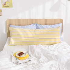 FORHOME 手工紐約豪宅方形長抱枕套 (不含枕芯), 美式起司黃