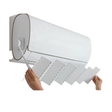 DS 12-速度折疊長度調節空調擋風玻璃窗簾, 白色的