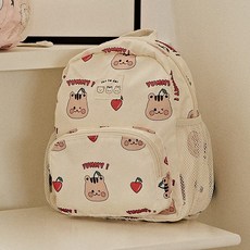 dot to dot 幼兒用防走失變形背包, 櫻桃點, 1個