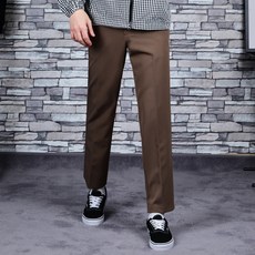 防皺休閒修身長褲