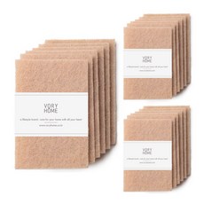 VORY HOME 劍麻菜瓜布, 3個, 6入