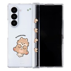 유스픽 디자인 힌지보호 클리어 휴대폰 케이스