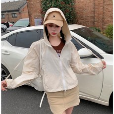 I'M MONG 女性Router運動風連帽抽繩防風外套