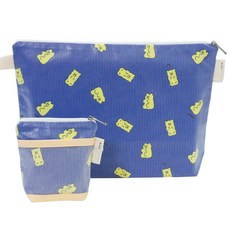 SEMOMS 防水TPU餐盤收納包+收納包, 果凍熊熊款