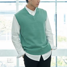 DIELCRI V領針織背心