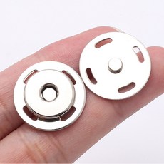 베노 스냅 메탈 초강력 자석단추 세트, 골드, 4세트