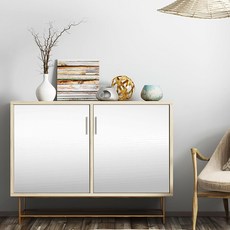 ROSEROSA 實木線板室內裝飾自黏貼紙 SG12, 白色, 20cm x 50m