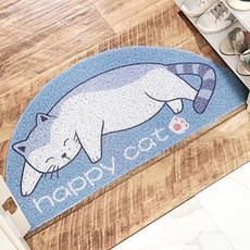 I Love Home簡約藝術半圓腳踏墊, 20型