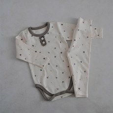 PEEKABOO 嬰幼兒修身版Penny Suit長袖長褲上下衣套裝