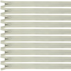 JSTrading 콘솔지퍼 60cm, 07린넨베이지, 10개