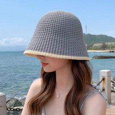 防曬蜜桃漁夫帽