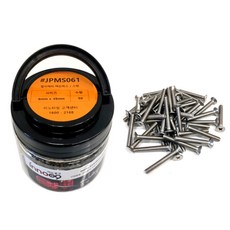 Inno09 平頭機件不銹鋼 6 x 45 毫米 JPMS061 50p, 1個