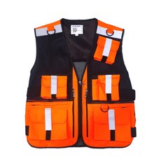 Cracker 多功能安全背心 SW-3041, 1個, 橘色