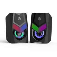 hp 惠普 LED背光多媒體喇叭 2.0聲道 6W, 混合色, DHE-6000
