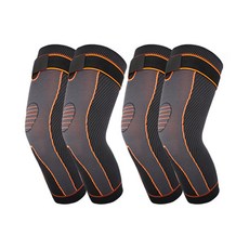 블럭마트 종아리보호대 오렌지 4p 세트, 1세트