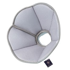 Dingdong Pet 寵物柔軟透氣網眼頸圈, 1個, 灰色