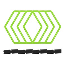 Block Mart 六角敏捷梯 4入 + 連接環 4入組, 隨機出貨(梯子)