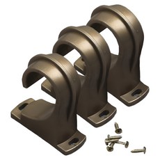 Window&Interior 35mm 窗簾桿支架, 3個, 金色